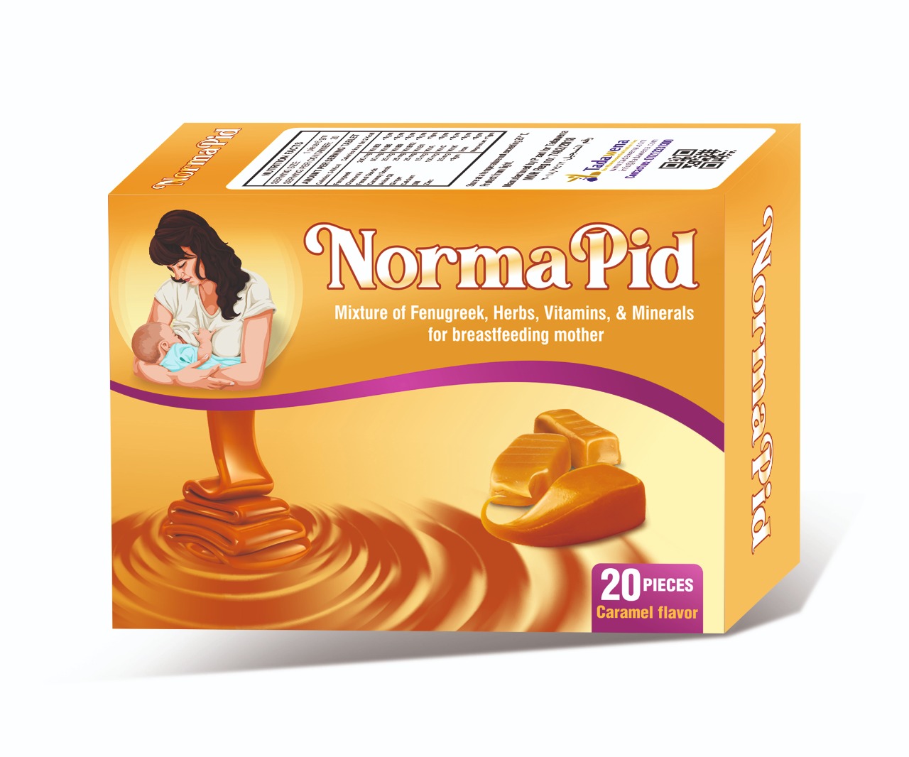 Normapid Caramel Pieces Product